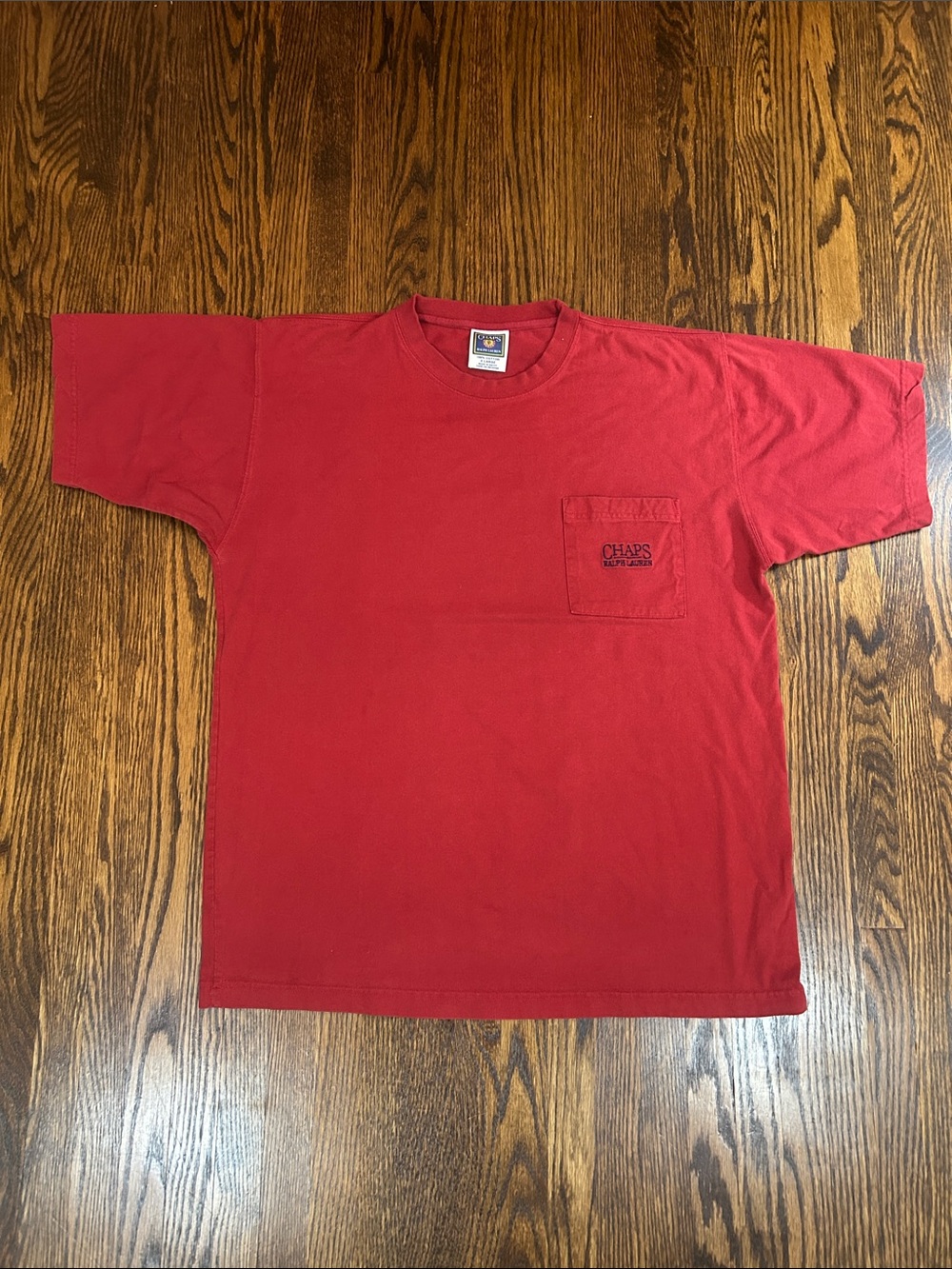 Vintage 90s Chaps Ralph Lauren Pocket T-Shirt